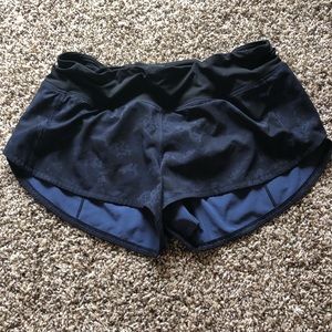 Lulu Lemon speed up shorts